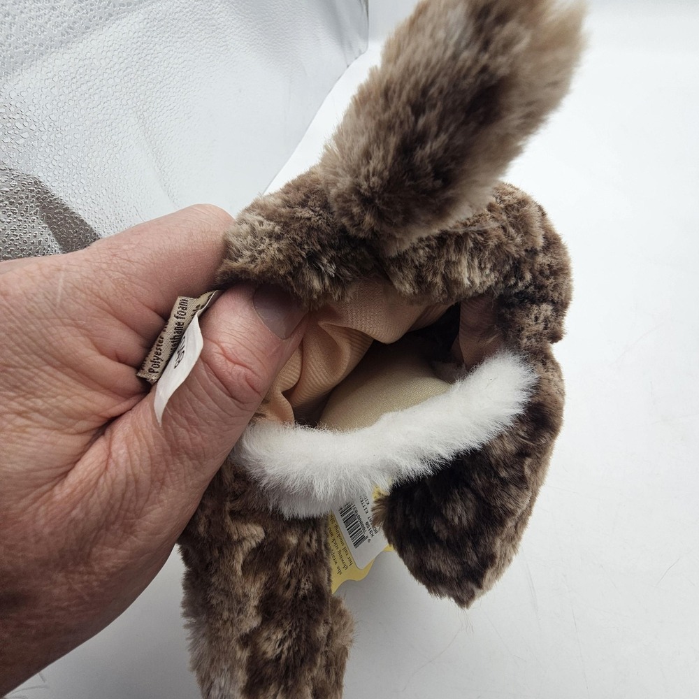 Folkmanis Bobcat Kitten Hand Puppet Plush Soft Toy Brown Lynx Cat 11"‎ Kids - Picture 11 of 12